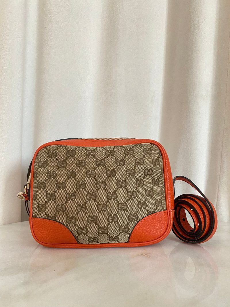 Gucci Bicolor Bree Camera Crossbody Bag - Barde