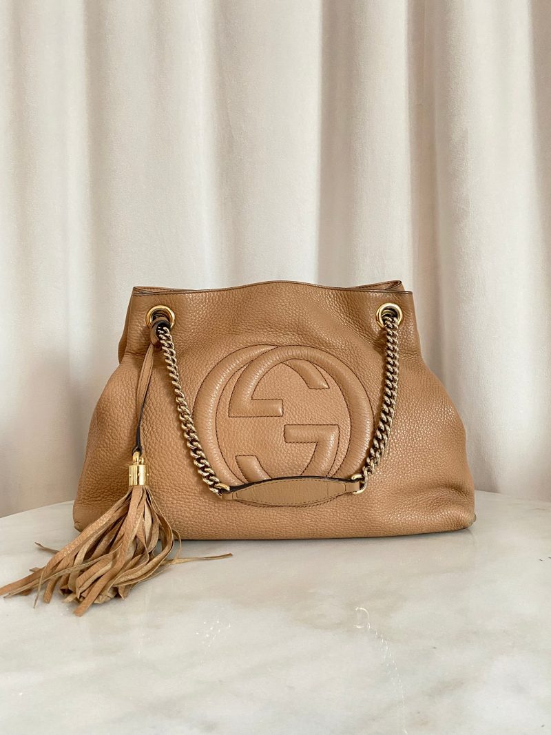 Gucci Beige Soho Shoulder Bag - Barde