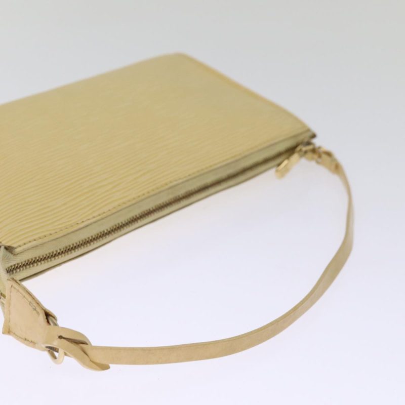 Louis Vuitton Pochette Accessoire  Leather Clutch Bag - Barde - Image 4