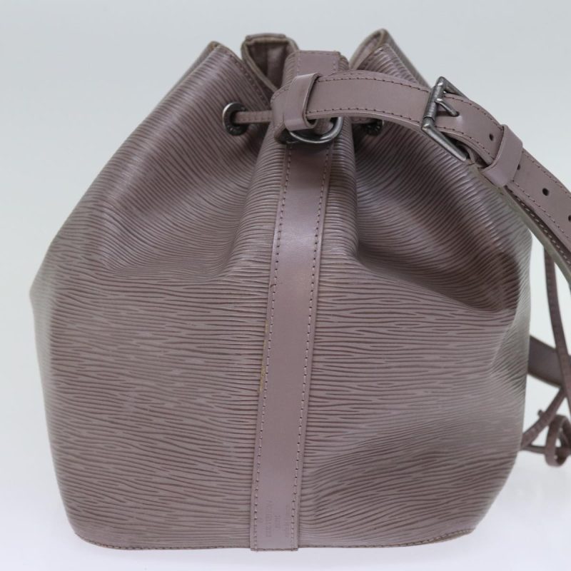 Louis Vuitton Petit Noé  Leather Shoulder Bag - Barde - Image 4