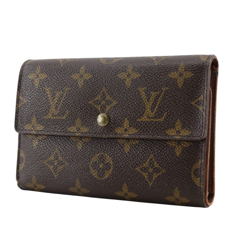 Louis Vuitton Porte Tresor Etui Papier  Canvas Wallet - Barde - Image 3