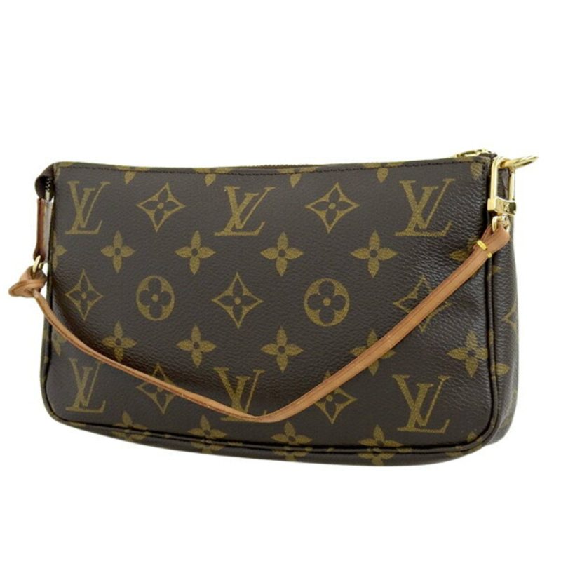 Louis Vuitton Pochette Accessoire  Canvas Clutch Bag - Barde