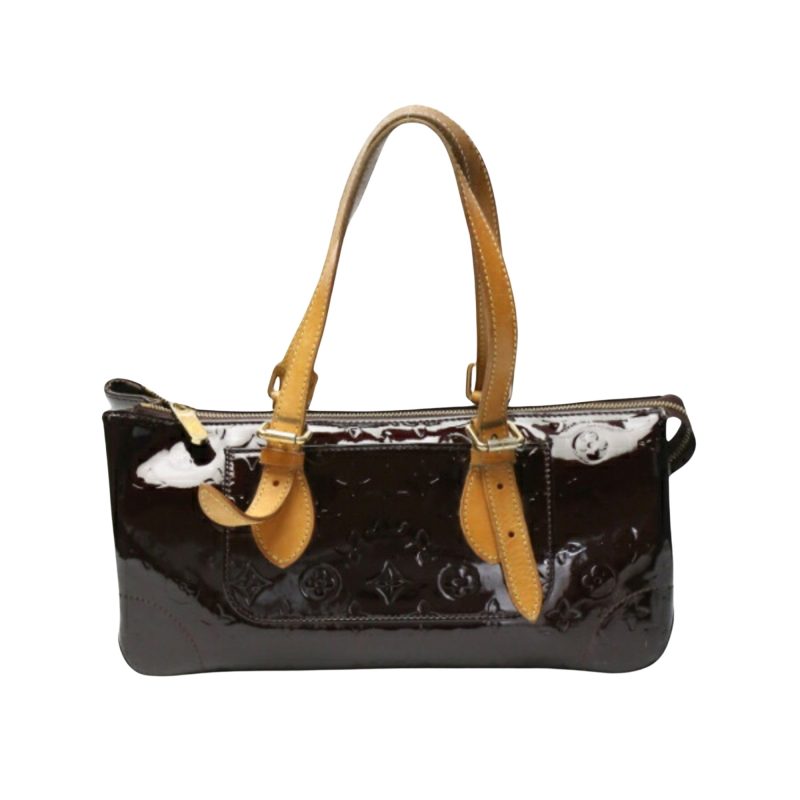 Louis Vuitton Rosewood  Patent Leather Shoulder Bag - Barde - Image 2