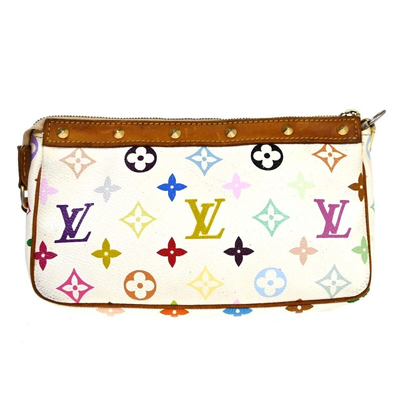 Louis Vuitton Pochette Accessoires  Canvas Clutch Bag - Barde - Image 3