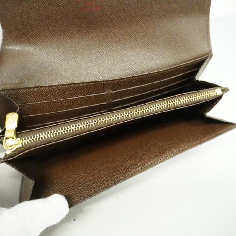 Louis Vuitton Portefeuille Sarah  Canvas Wallet - Barde - Image 6