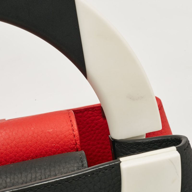 Louis Vuitton Red/black Taurillon Leather Artycapucines Mm Bag - Barde - Image 5