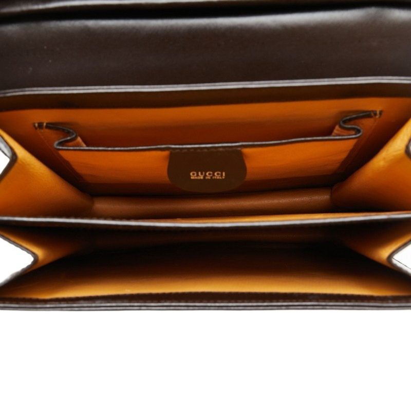 Gucci G Logo  Leather Shoulder Bag () - Barde - Image 5