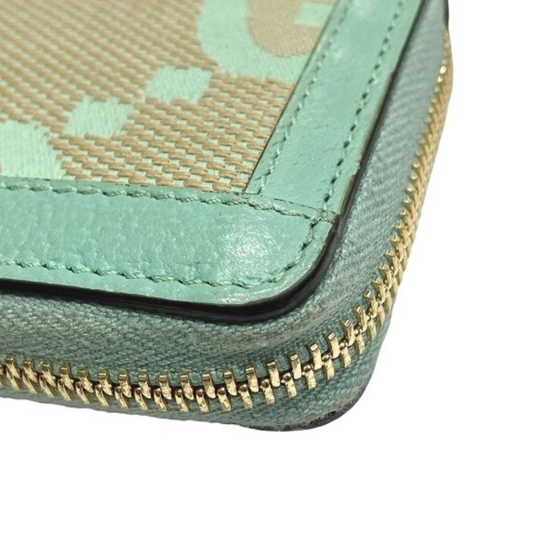 Gucci   Canvas Leather Card Case (Pre-Owned) - Barde - Image 3