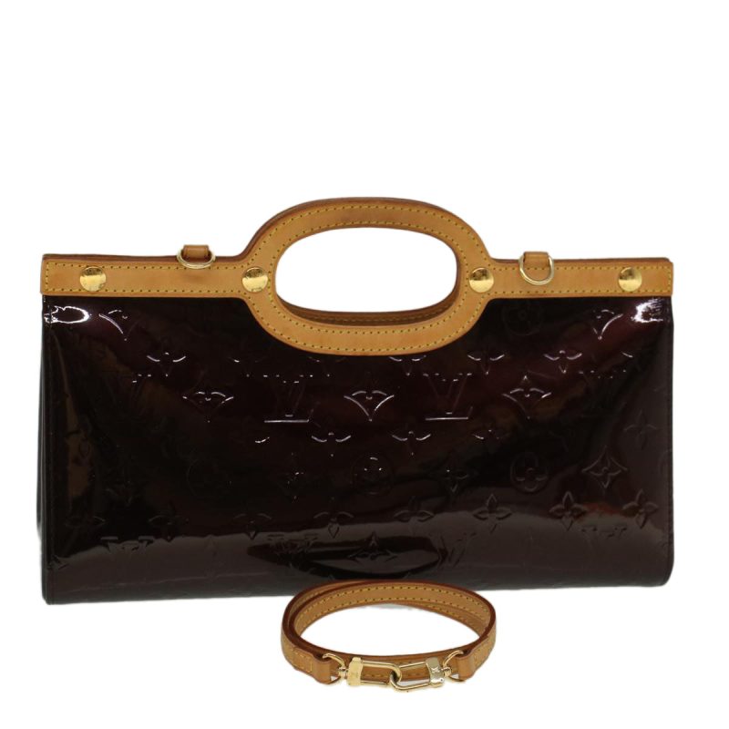 Louis Vuitton Roxbury  Patent Leather Handbag - Barde