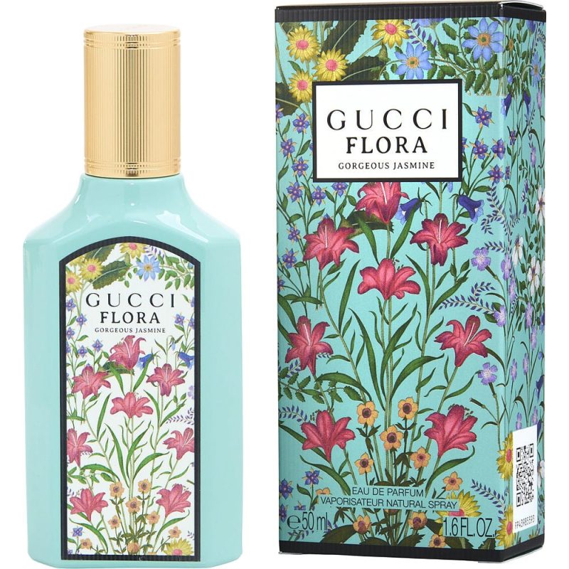 Gucci Flora Gorgeous Jasmine By Gucci Eau De Parfum Spray 1.6 Oz Women - Barde - Image 2