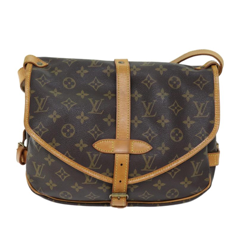 Louis Vuitton Saumur  Canvas Shoulder Bag - Barde