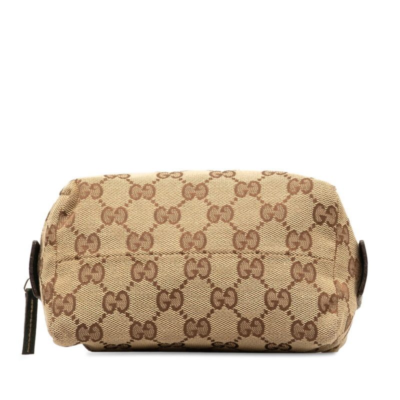 Gucci Gg Canvas   Canvas Leather Pouch (Pre-Owned) - Barde - Image 4