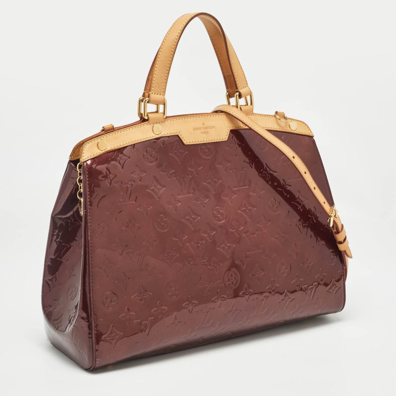 Louis Vuitton Rouge Fauviste Monogram Vernis Brea Gm Bag - Barde - Image 2