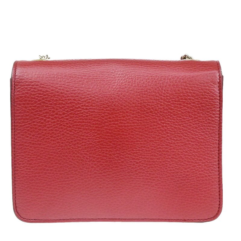Gucci Interlocking  Leather Shoulder Bag () - Barde - Image 2