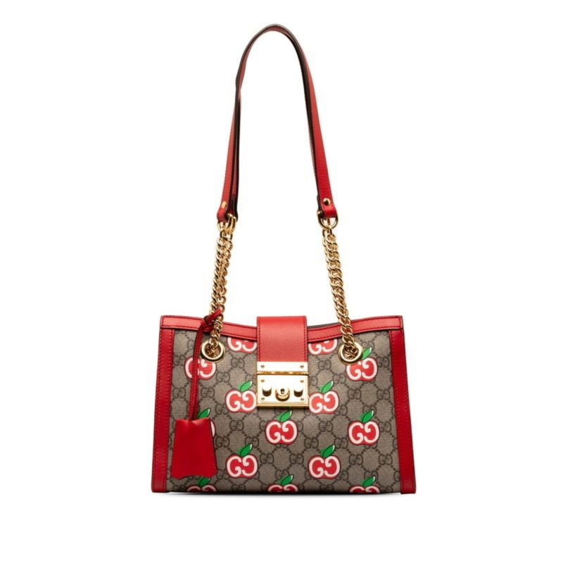 Gucci Padlock  Canvas Shoulder Bag () - Barde