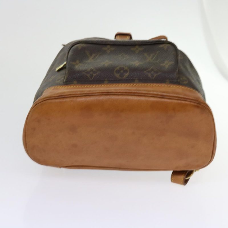 Louis Vuitton Montsouris  Canvas Backpack Bag - Barde - Image 3