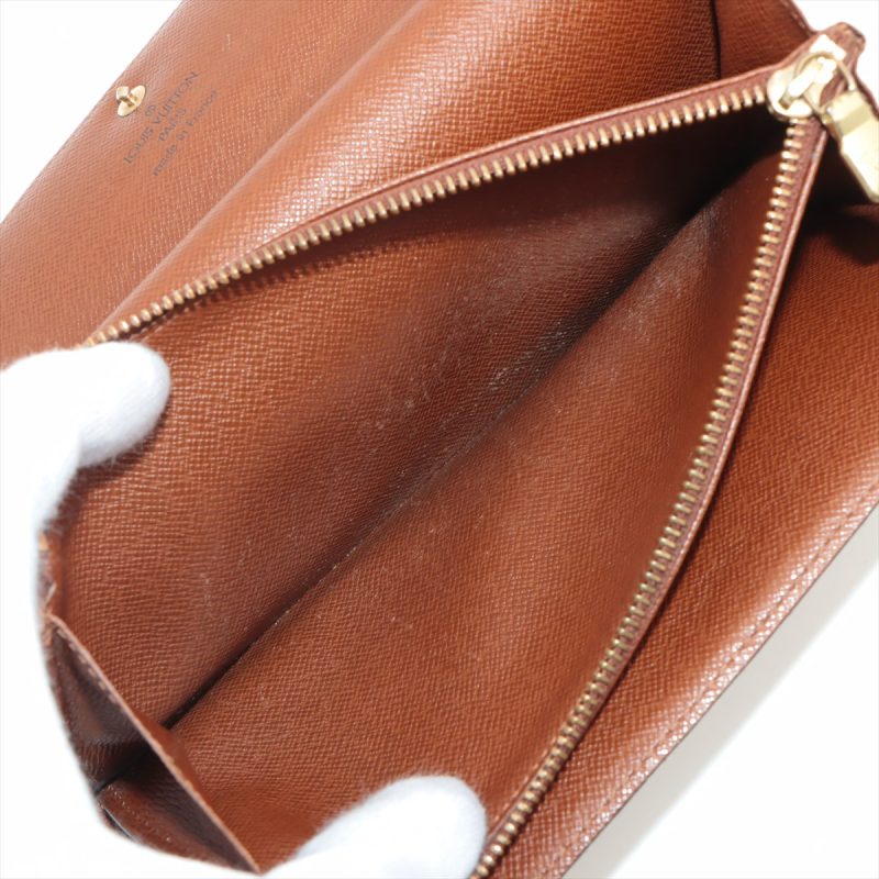 Louis Vuitton Monogram Pochette Porte Monet Creddie M61725 Th0072 Long Wallets - Barde - Image 6