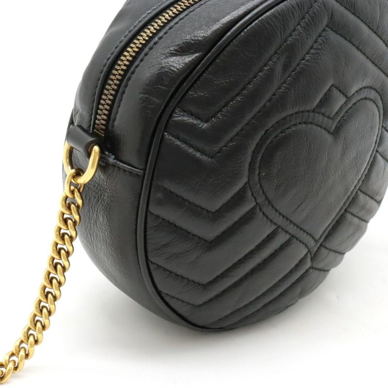 Gucci Gg Marmont  Leather Shoulder Bag () - Barde - Image 4