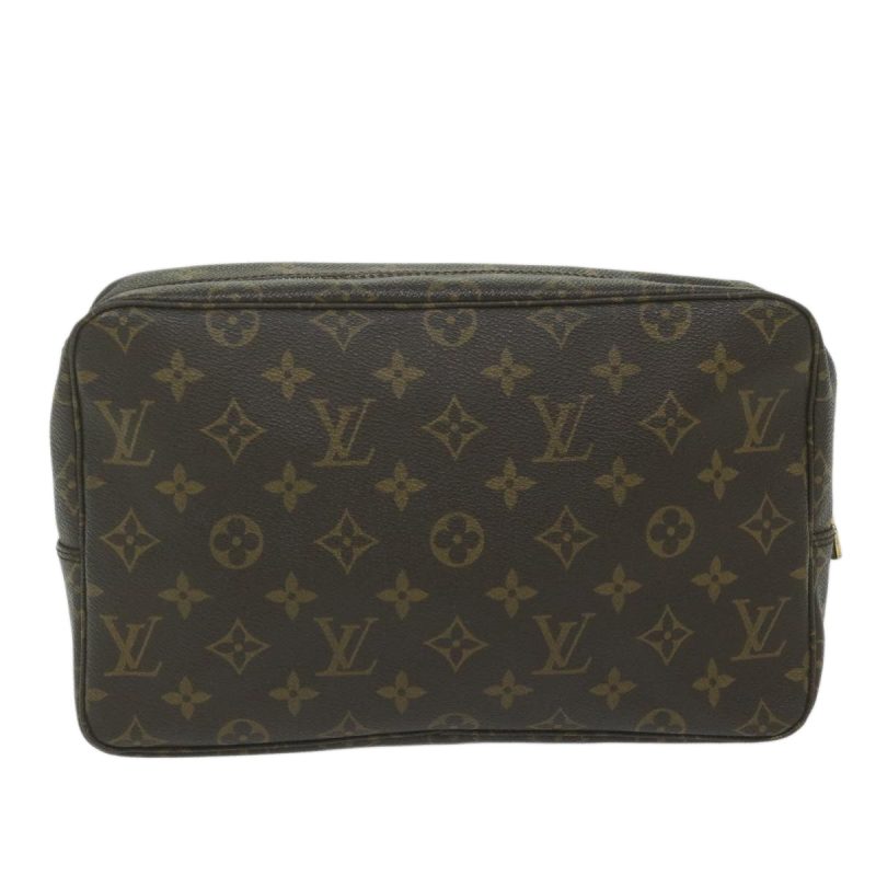 Louis Vuitton Poche Toilette  Canvas Clutch Bag - Barde - Image 2
