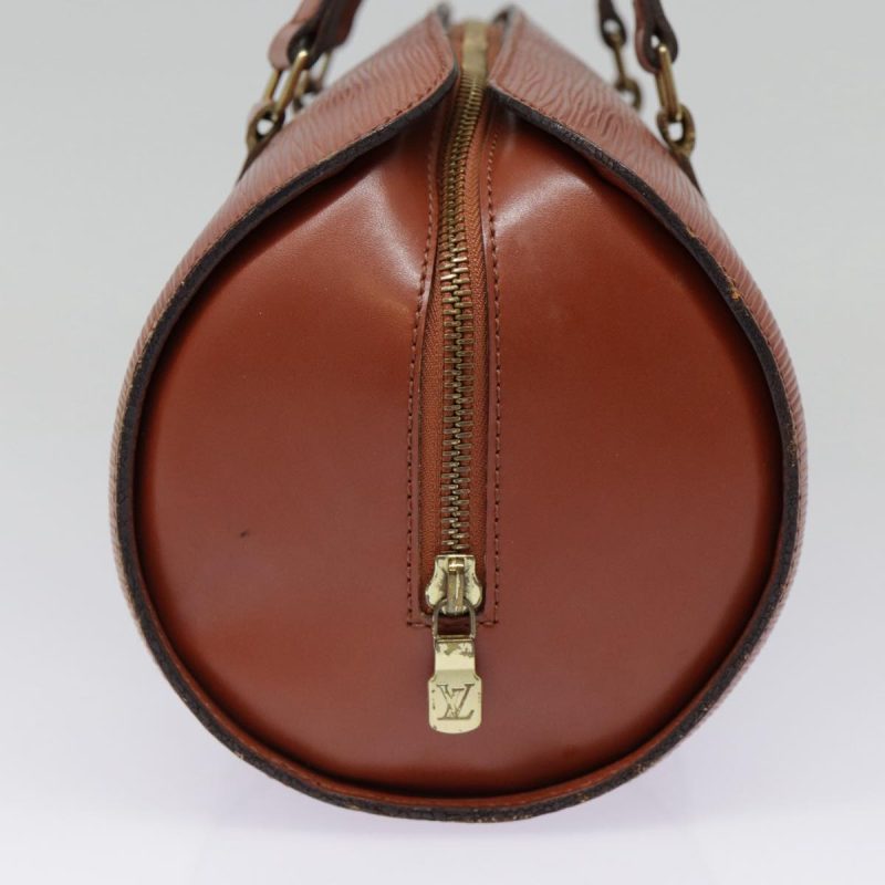 Louis Vuitton Soufflot  Leather Handbag - Barde - Image 4