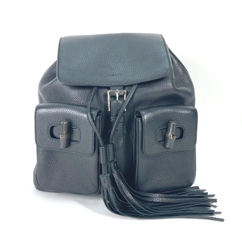 Gucci  Leather Backpack (Pre-Owned) - Barde
