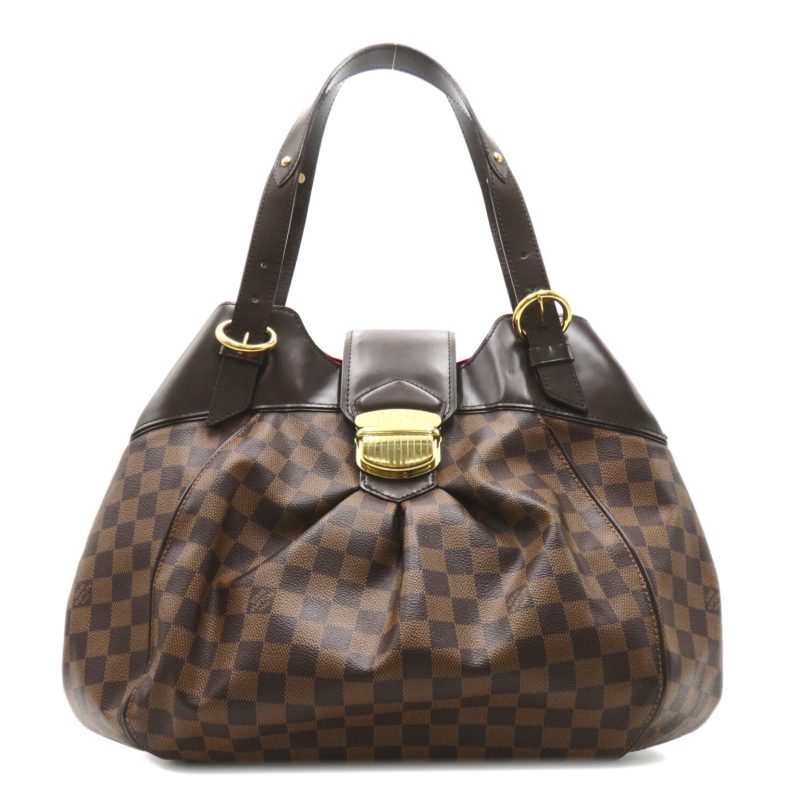 Louis Vuitton Sistina GM Shoulder Bag Brown - Barde