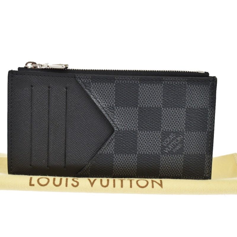 Louis Vuitton Porte-Monnaie Et Porte- Carte  Canvas Wallet - Barde
