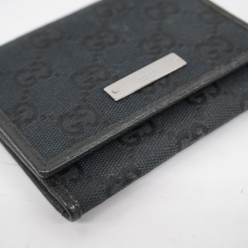 Gucci  Canvas Business Card Case (Pre-Owned) - Barde - Image 5