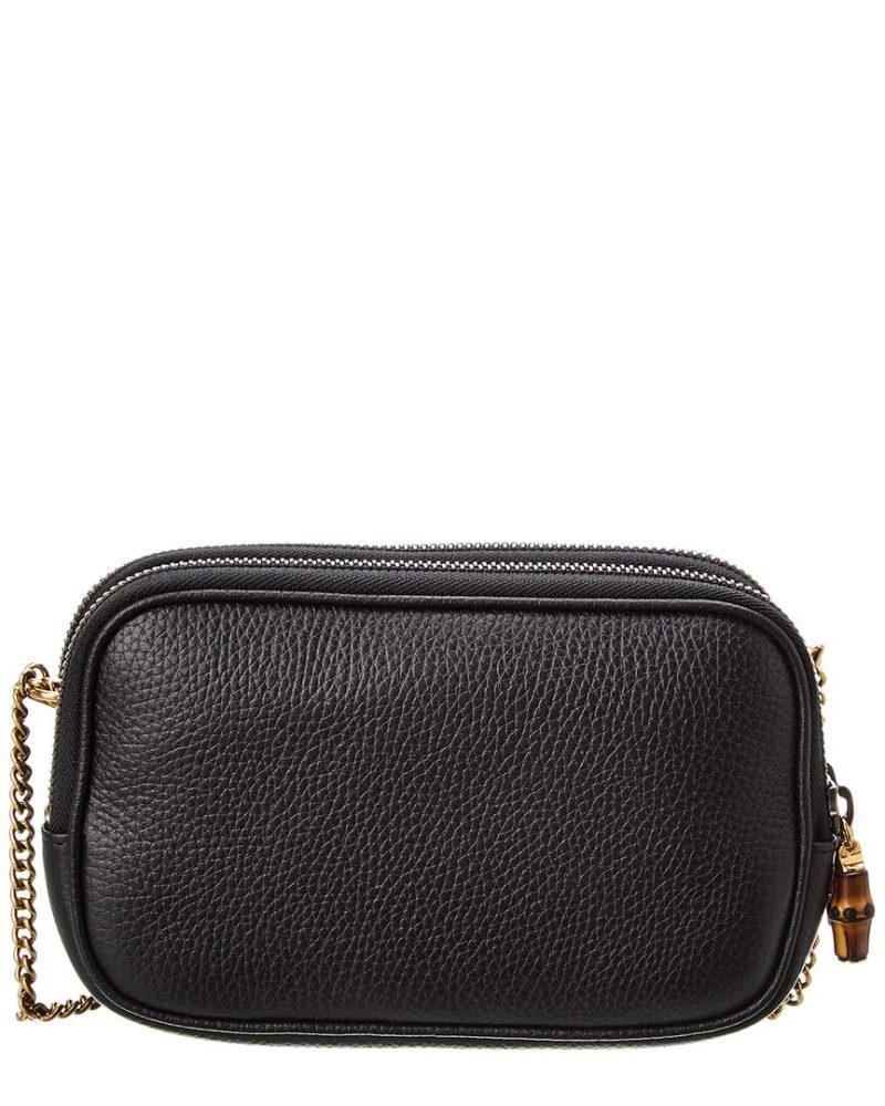 Gucci Double G Super Mini Leather Crossbody - Barde - Image 2