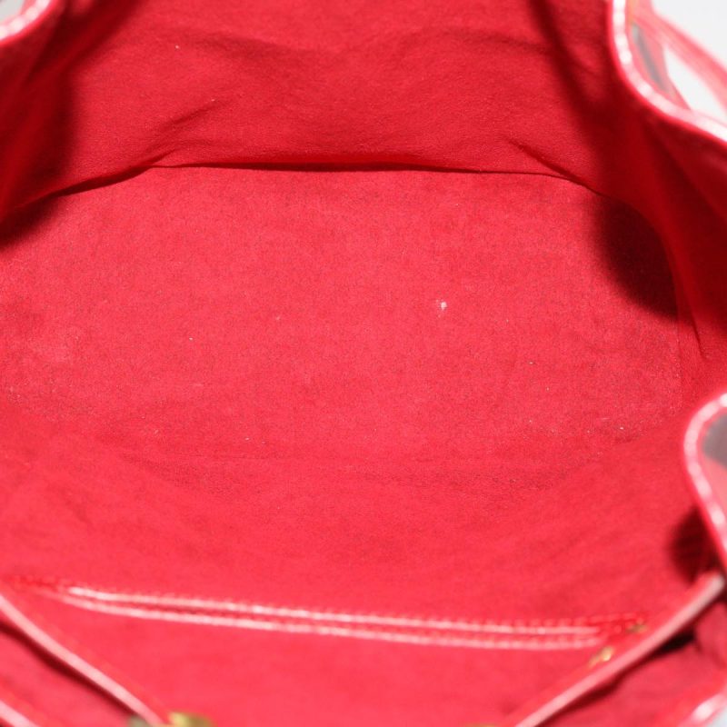 Louis Vuitton Montsouris  Leather Backpack Bag - Barde - Image 5