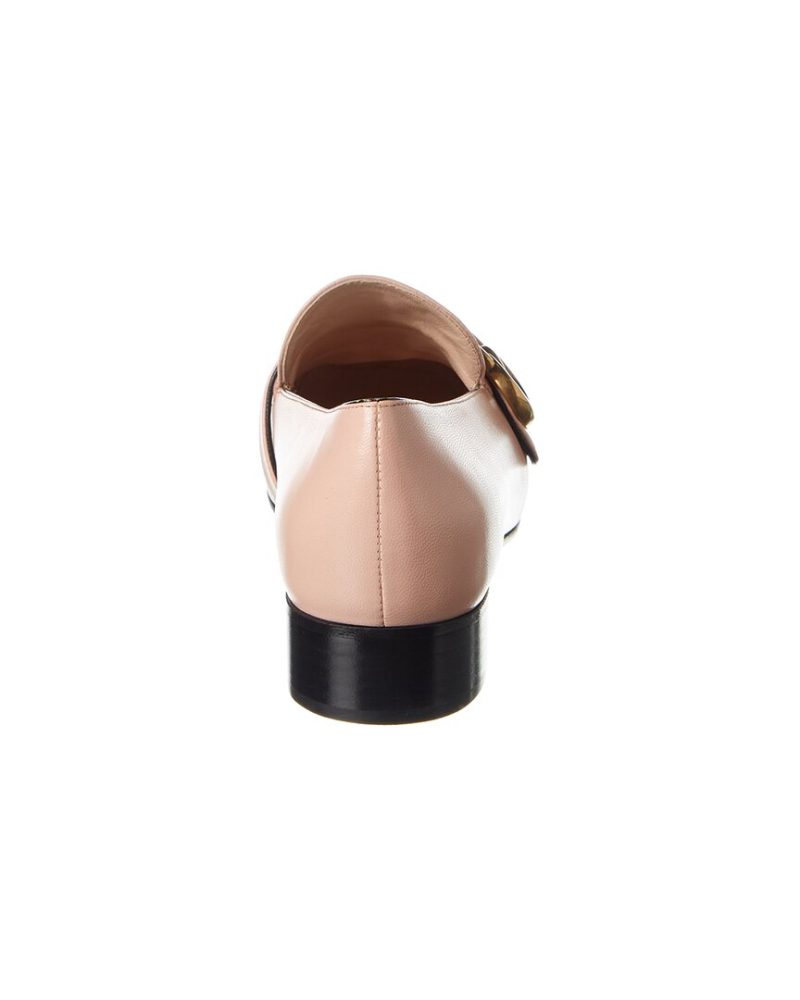 Gucci Double G Leather Loafer - Barde - Image 3