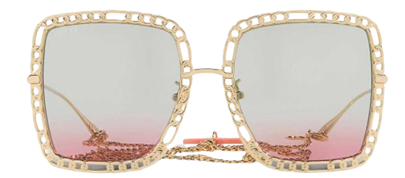 Gucci GG1033S W 003 Oversized Square Sunglasses - Barde