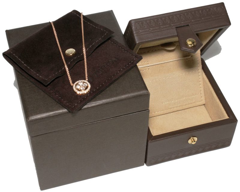 Louis Vuitton K18PG Diamond Pendant Necklace Q93491 - Barde - Image 3