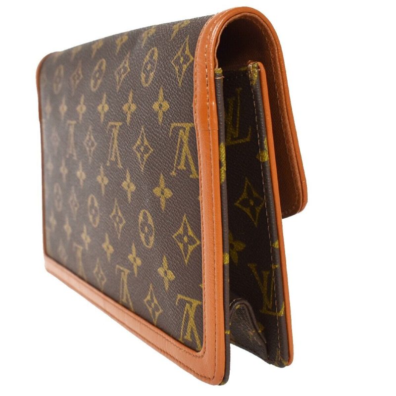 Louis Vuitton Pochette  Canvas Clutch Bag - Barde - Image 3