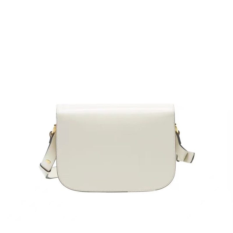 GUCCI 1955 HORSEBIT LEATHER SHOULDER BAG WHITE - Barde - Image 2