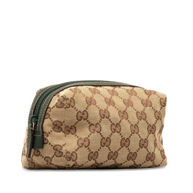 Gucci Gg Canvas   Canvas Leather Pouch (Pre-Owned) - Barde - Image 2