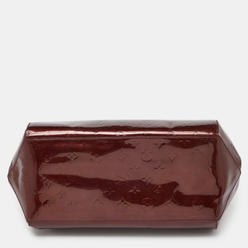 Louis Vuitton Rouge Fauviste Monogram Vernis Sherwood Gm Bag - Barde - Image 5