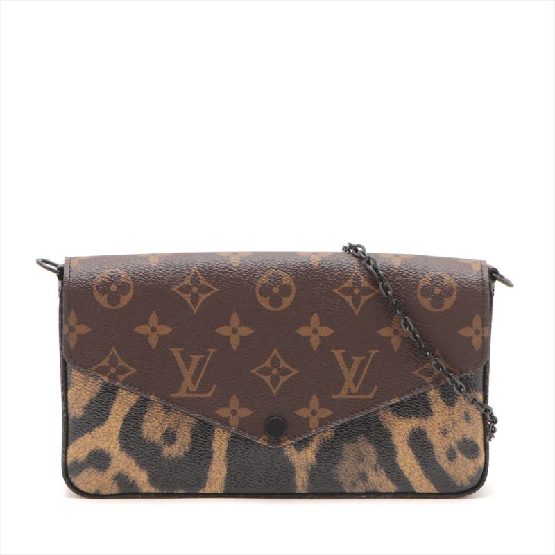 Louis Vuitton Monogram Léopard Pochette Felice - Barde
