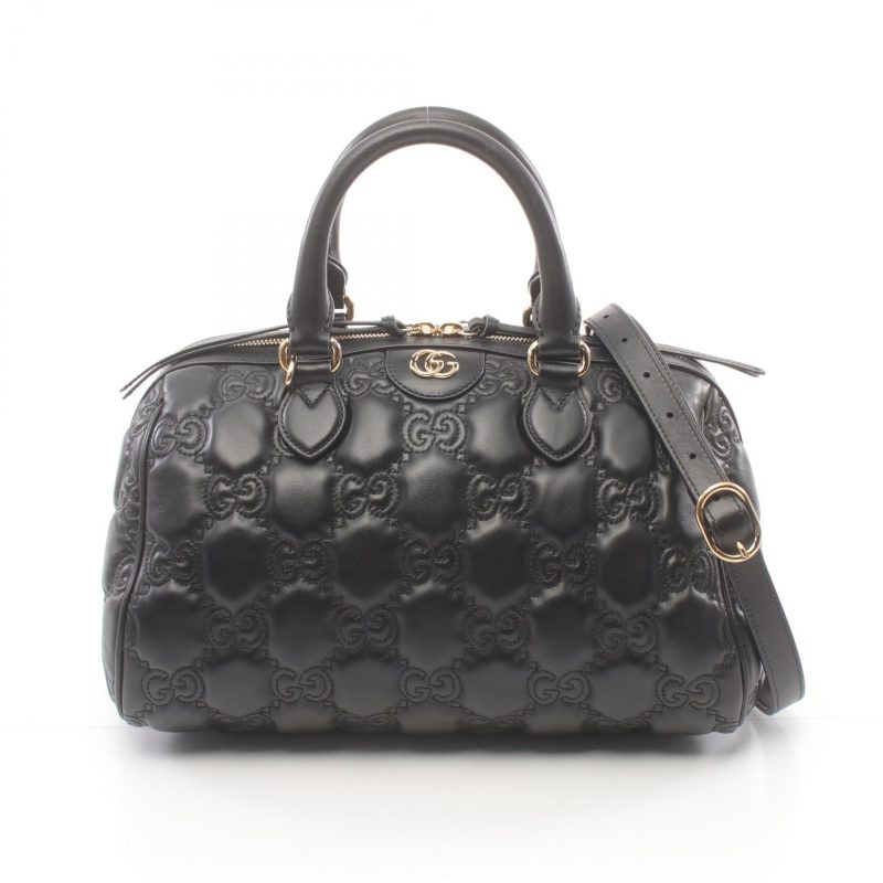 Gucci GG Matelassé Leather Handbag 702242 - Barde