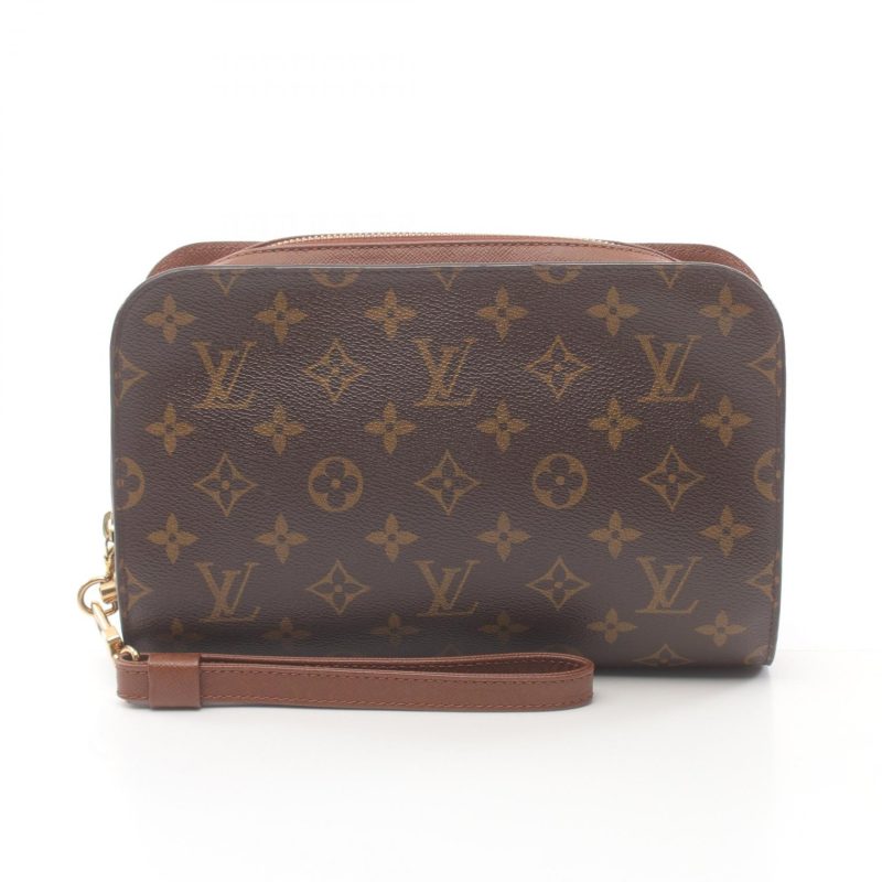 Louis Vuitton Orsay Clutch Bag Monogram Brown - Barde