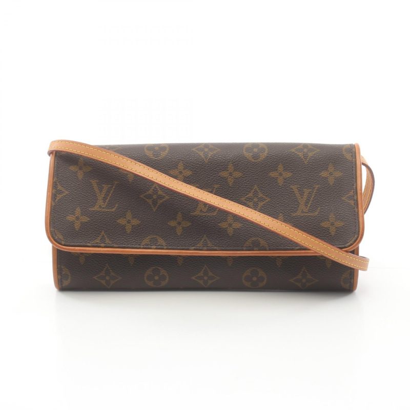 Louis Vuitton Pochette Twin GM Monogram Shoulder Bag M51852 - Barde