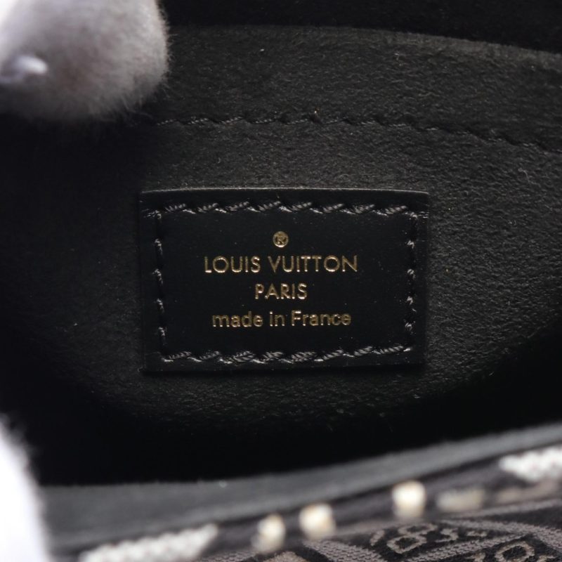 Louis Vuitton Monogram Jacquard Canvas Leather Handbag M80484 - Barde - Image 4