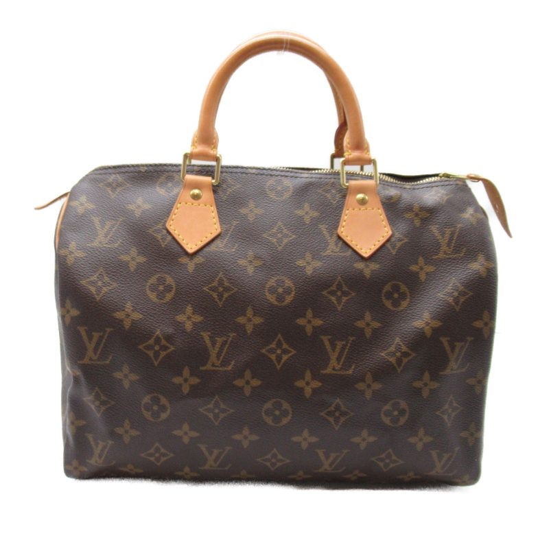 Louis Vuitton Speedy 30 Handbag Monogram Brown - Barde