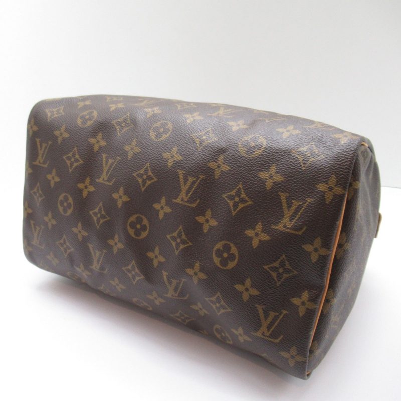 Louis Vuitton Speedy 30 Handbag Monogram Brown - Barde - Image 4