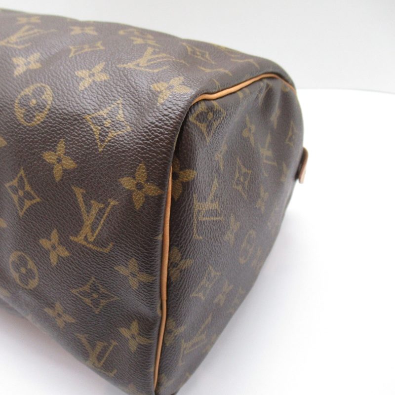 Louis Vuitton Speedy 30 Handbag Monogram Brown - Barde - Image 9
