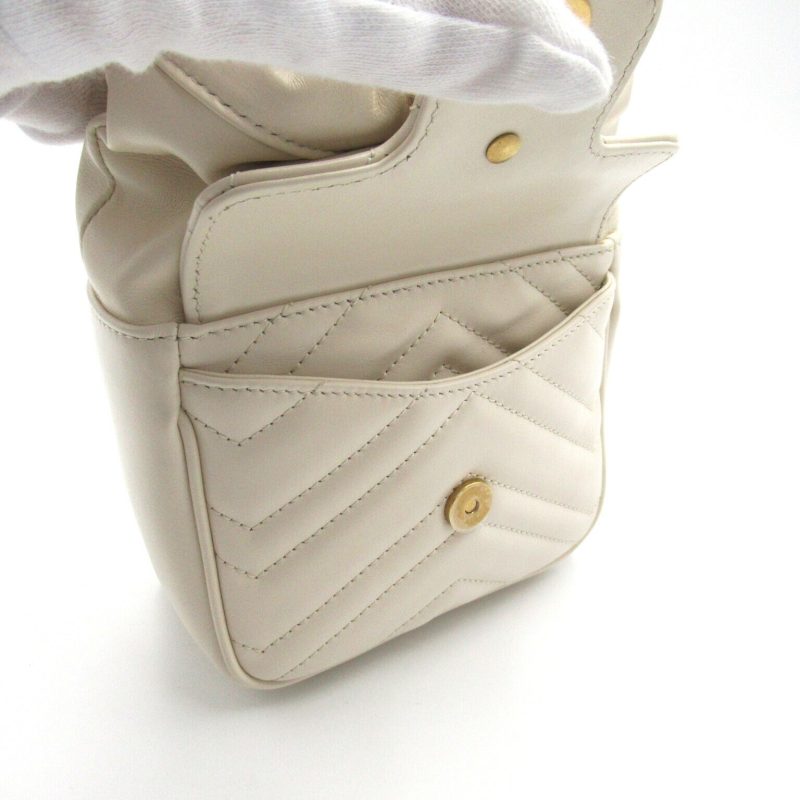 Gucci GG Marmont Mini Bucket Shoulder Bag - Barde - Image 5