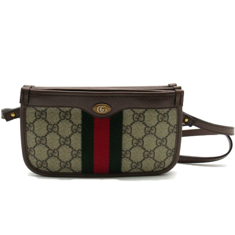 Gucci GG Supreme Shoulder Bag PVC Canvas - Barde
