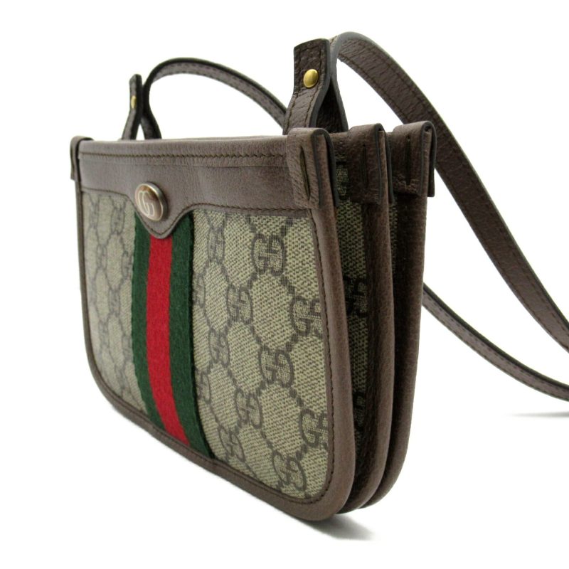 Gucci GG Supreme Shoulder Bag PVC Canvas - Barde - Image 2