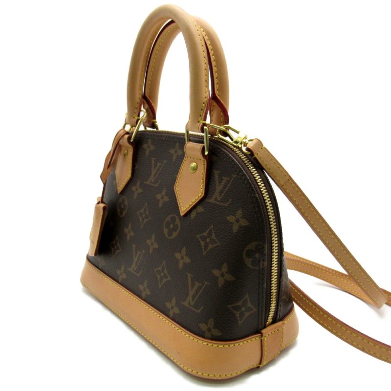 Louis Vuitton Alma BB Shoulder Bag Monogram Brown - Barde - Image 2