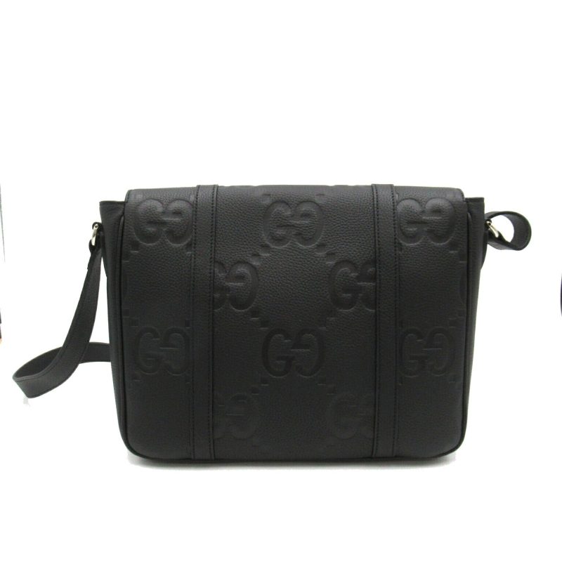 Gucci Jumbo GG Medium Messenger Bag Leather - Barde - Image 2